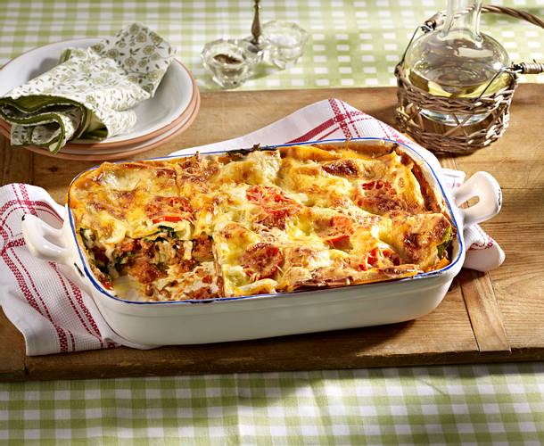 Spinat-Hacklasagne Rezept Spinat-Hacklasagne Rezept