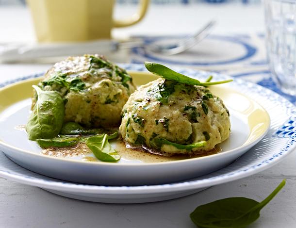 Spinatklöße mit Ricotta Rezept