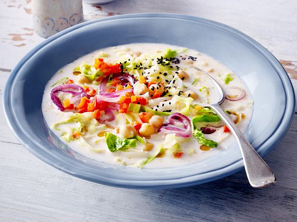 SpitzkohlKichererbsen-Eintopf Rezept