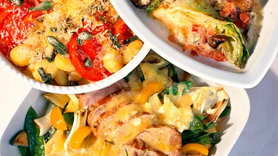 Spitzkohlgratin mit Gorgonzolasoße Rezept - Foto: LECKER @ Bauer Media Group