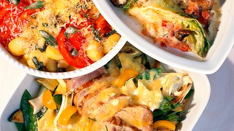 Spitzkohlgratin mit Gorgonzolasoße Rezept - Foto: Först, Thomas