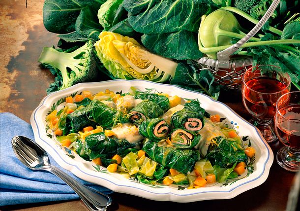 Spitzkohlröllchen Rezept