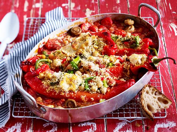 Spitzpaprika-Auflauf Rezept Spitzpaprika-Auflauf Rezept