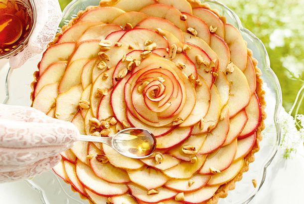 Splendid Apple Pie mit gerösteten Erdnüssen Rezept Splendid Apple Pie mit gerösteten Erdnüssen Rezept