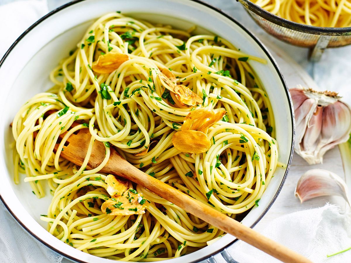 Spontane Spaghetti Aglio e olio Rezept