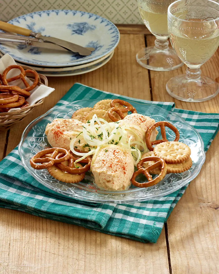 Spundekäs Rezept Spundekäs Rezept