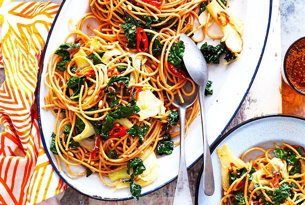 Spaghetti al Finocchio für Ausdauernde Rezept