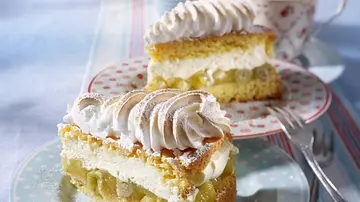 Stachelbeer-Baiser-Torte Rezept - Foto: LECKER @ Bauer Media Group
