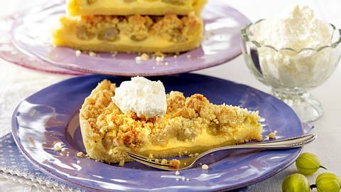 Stachelbeer-Quark-Tarte mit Streusel Rezept - Foto: House of Food / Bauer Food Experts KG