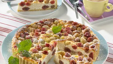 Stachelbeer-Quarkkuchen (Diabetiker) Rezept - Foto: LECKER @ Bauer Media Group