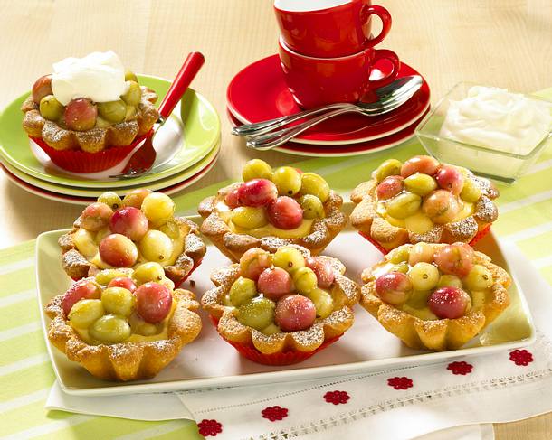 Stachelbeer-Törtchen Rezept Stachelbeer-Törtchen Rezept