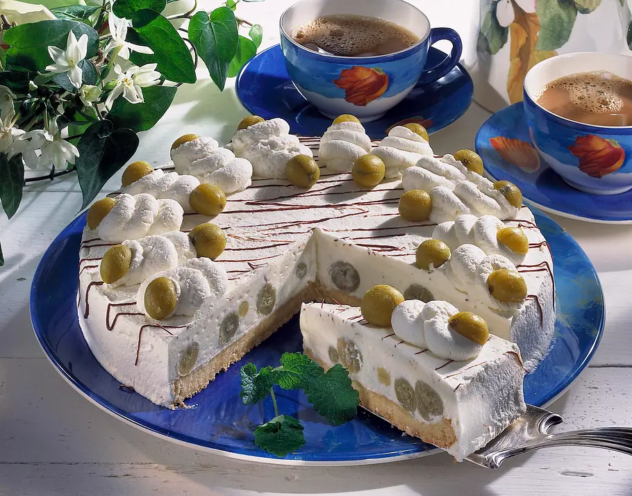 Stachelbeer-Vanillecreme-Torte Rezept Stachelbeer-Vanillecreme-Torte Rezept
