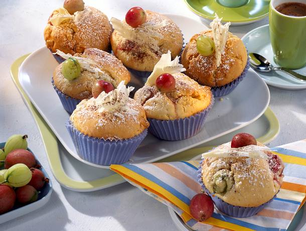 Stachelbeermuffins Rezept Stachelbeermuffins Rezept