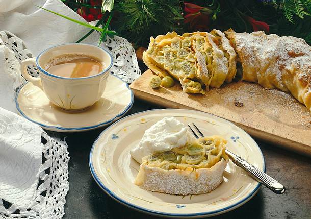 Stachelbeerstrudel Rezept Stachelbeerstrudel Rezept