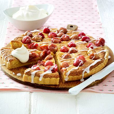 Stachelbeertarte mit Marzipanguss Rezept