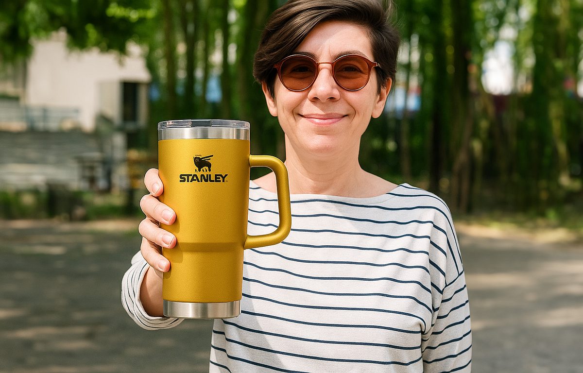 Stanley Tumbler FlowState 2.0 Copper Tinsel