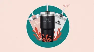 stanley quencher thermobecher rosa, schwarz und weiß - Foto: Lecker und IStock/ agung fatria/ Dmitr1ch stanley quencher thermobecher rosa, schwarz und weiß - Foto: Lecker und IStock/ agung fatria/ Dmitr1ch