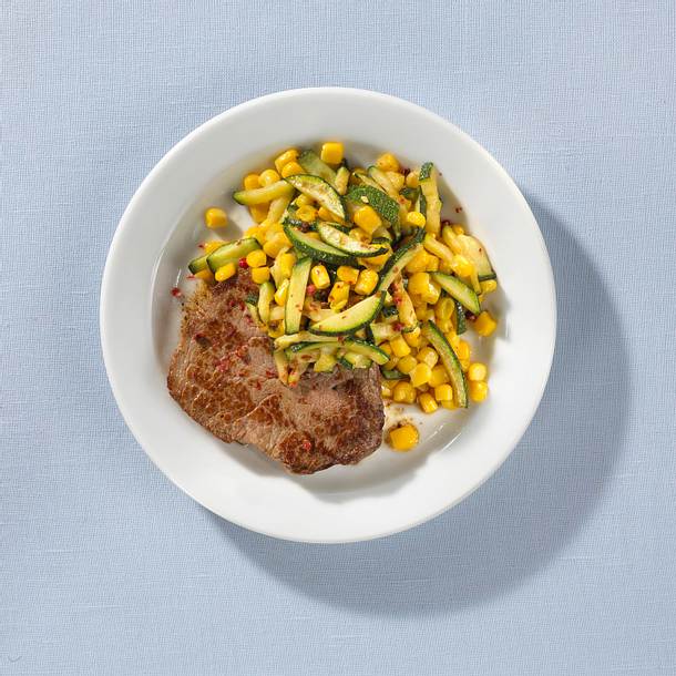 Steak mit Mais Rezept Steak mit Mais Rezept