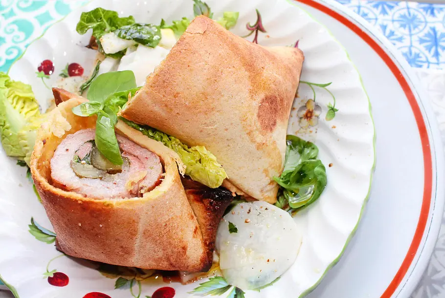 Steak-Roulade im Tortilla-Mantel Rezept