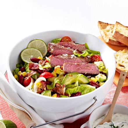Steak-Salat Texas Style Rezept Steak-Salat Texas Style Rezept