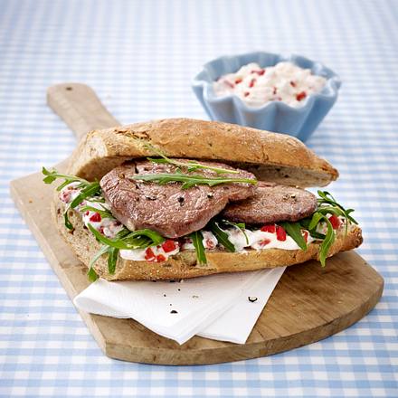 Steak-Sandwich Rezept Steak-Sandwich Rezept