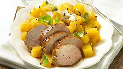 Steckrüben-Gemüse zu Schweinefilet Rezept - Foto: House of Food / Bauer Food Experts KG