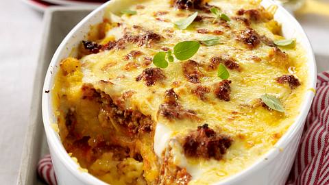 Steckrüben-Hack-Lasagne Rezept - Foto: House of Food / Bauer Food Experts KG