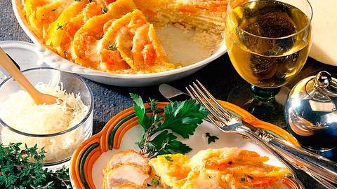 Steckrüben-Möhren-Gratin Rezept - Foto: Neckermann