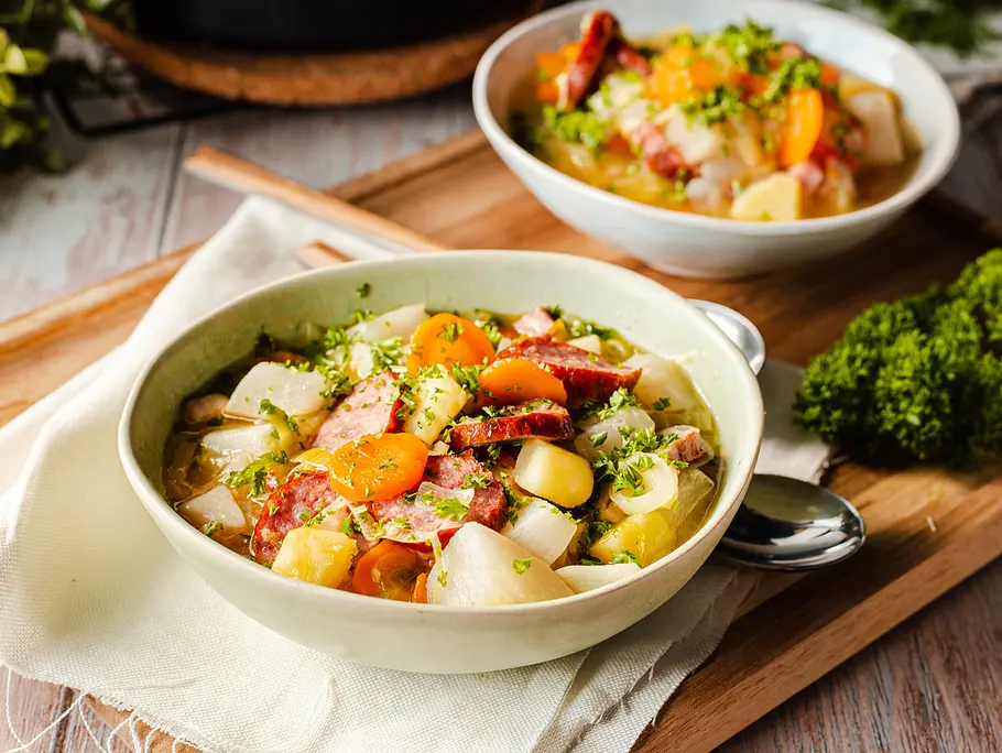 Steckrübeneintopf Rezept