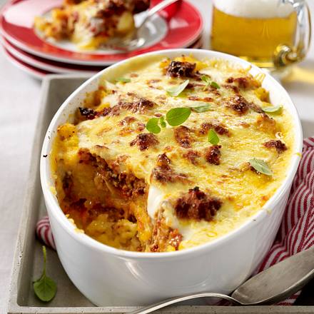 Steckrüben-Hack-Lasagne Rezept Steckrüben-Hack-Lasagne Rezept