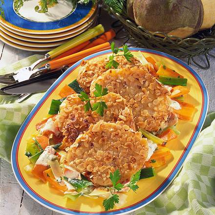Steckrüben-Nuss-Teller Rezept
