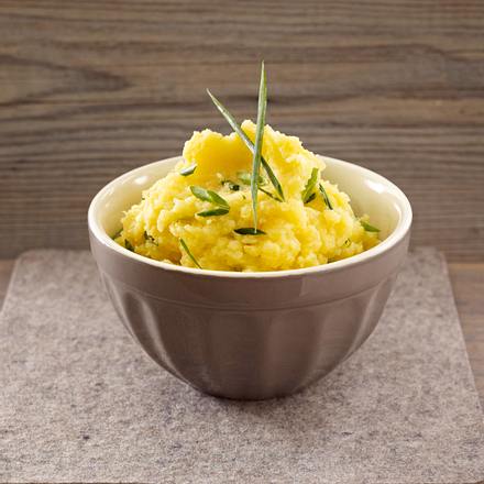 Steckrübenpüree mit Schnittlauch Rezept Steckrübenpüree mit Schnittlauch Rezept