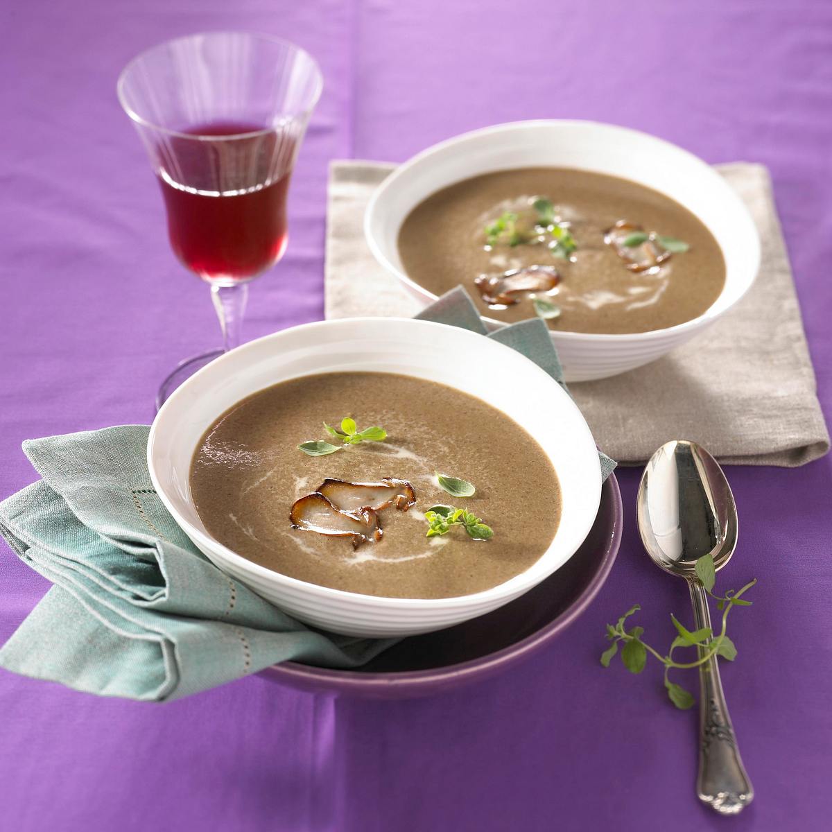 Steinpilz-Suppe Rezept