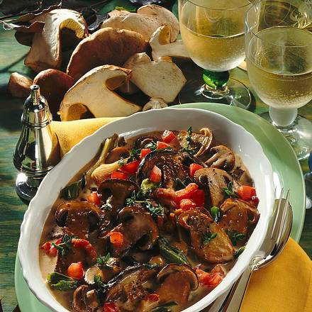 Steinpilzgulasch Rezept Steinpilzgulasch Rezept