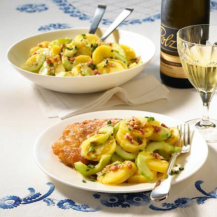Steirischer Kartoffel-Gurken-Salat Rezept