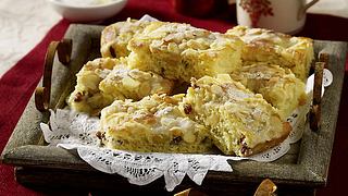 Stollen-Butterkuchen mit Marzipan Rezept - Foto: House of Food / Bauer Food Experts KG