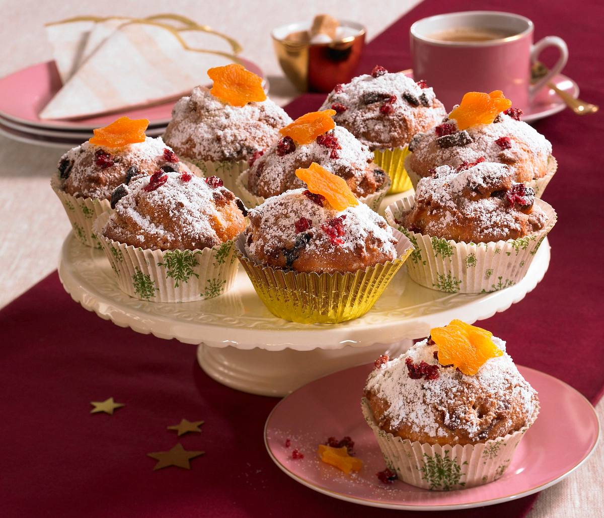 Stollen-Muffins Rezept