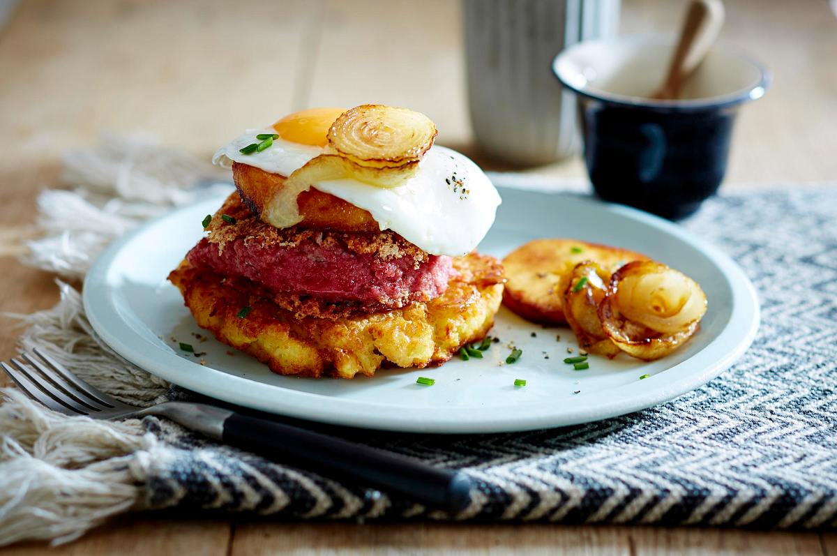 Störteburger mit Labskausfrikadelle Rezept