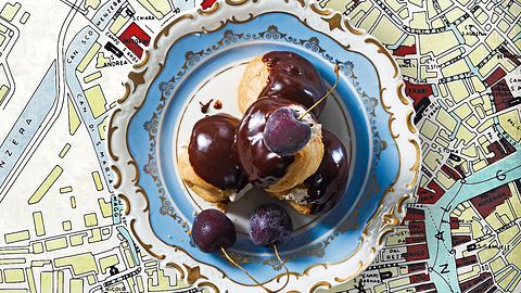 Stracciatella-Profiteroles „Dolce Vita“ Rezept - Foto: House of Food / Bauer Food Experts KG