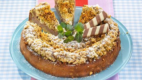 Streuselkuchen mit Nuss-Nougat-Creme Rezept - Foto: Först, Thomas