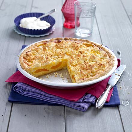Streuseltarte mit Aprikosen Rezept Streuseltarte mit Aprikosen Rezept