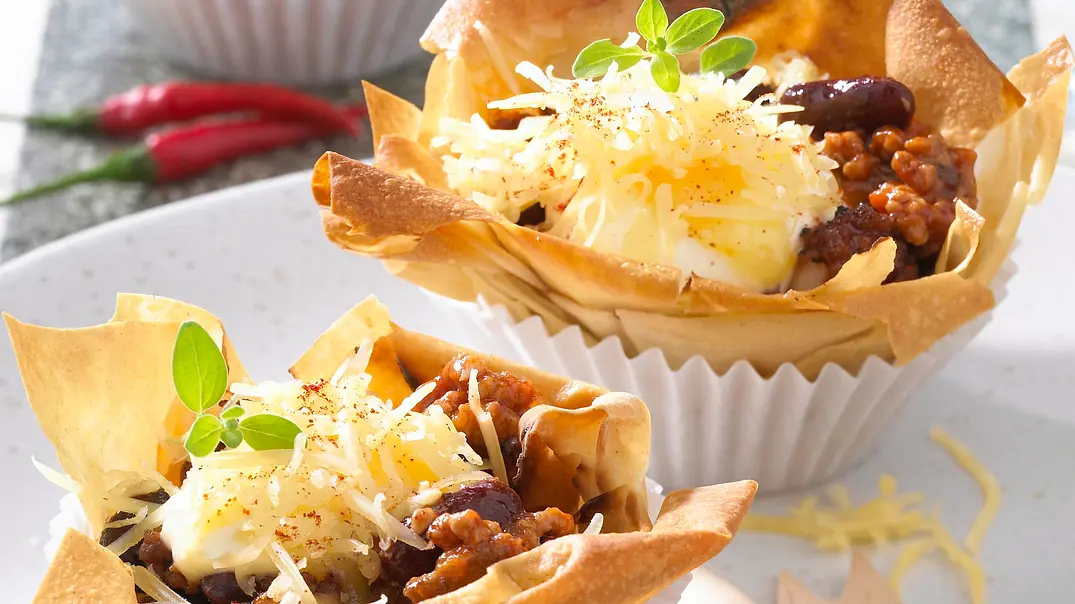 Strudel-Muffins Chili con Carne Rezept - Foto: LECKER @ Bauer Media Group Strudel-Muffins Chili con Carne Rezept - Foto: LECKER @ Bauer Media Group