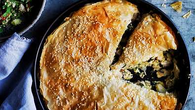 Strudel-Pie mit Curryhuhn Rezept - Foto: LECKER @ Bauer Media Group