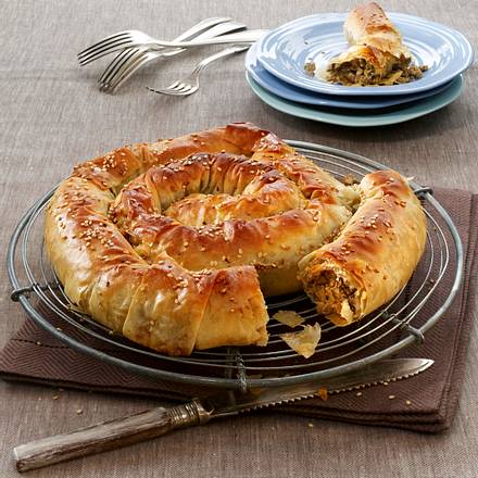 Strudelschnecke mit Pilzfüllung Rezept