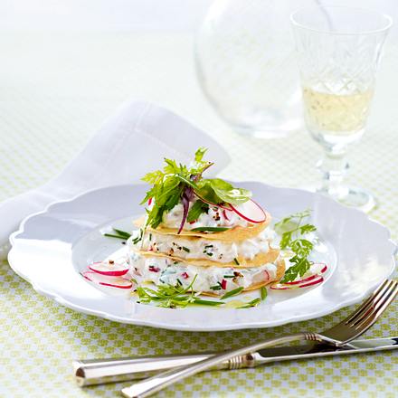 Strudelteig-Türmchen mit Frühlingstopfen Rezept