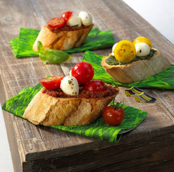 Stürmer Ciabatta-Schnittchen Rezept Stürmer Ciabatta-Schnittchen Rezept