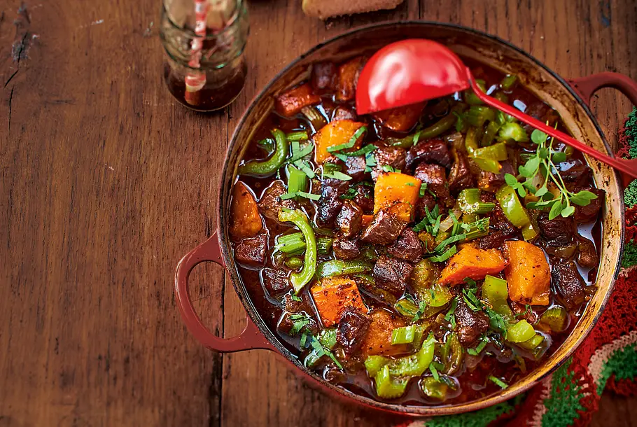 Südstaaten-Schmortopf Rezept Südstaaten-Schmortopf Rezept