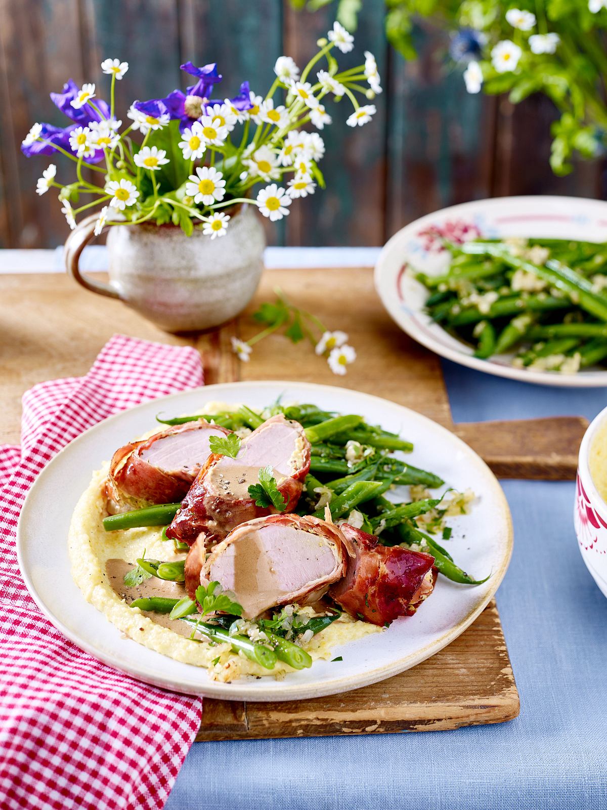 Südtiroler Schweinefilet in Grappa-Rahm Rezept