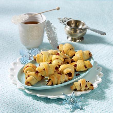Süße Cranberry-Frischkäse-Hörnchen Rezept Süße Cranberry-Frischkäse-Hörnchen Rezept
