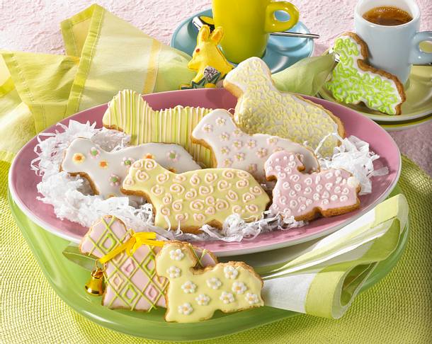 Süße Lämmchen-Kekse Rezept Süße Lämmchen-Kekse Rezept